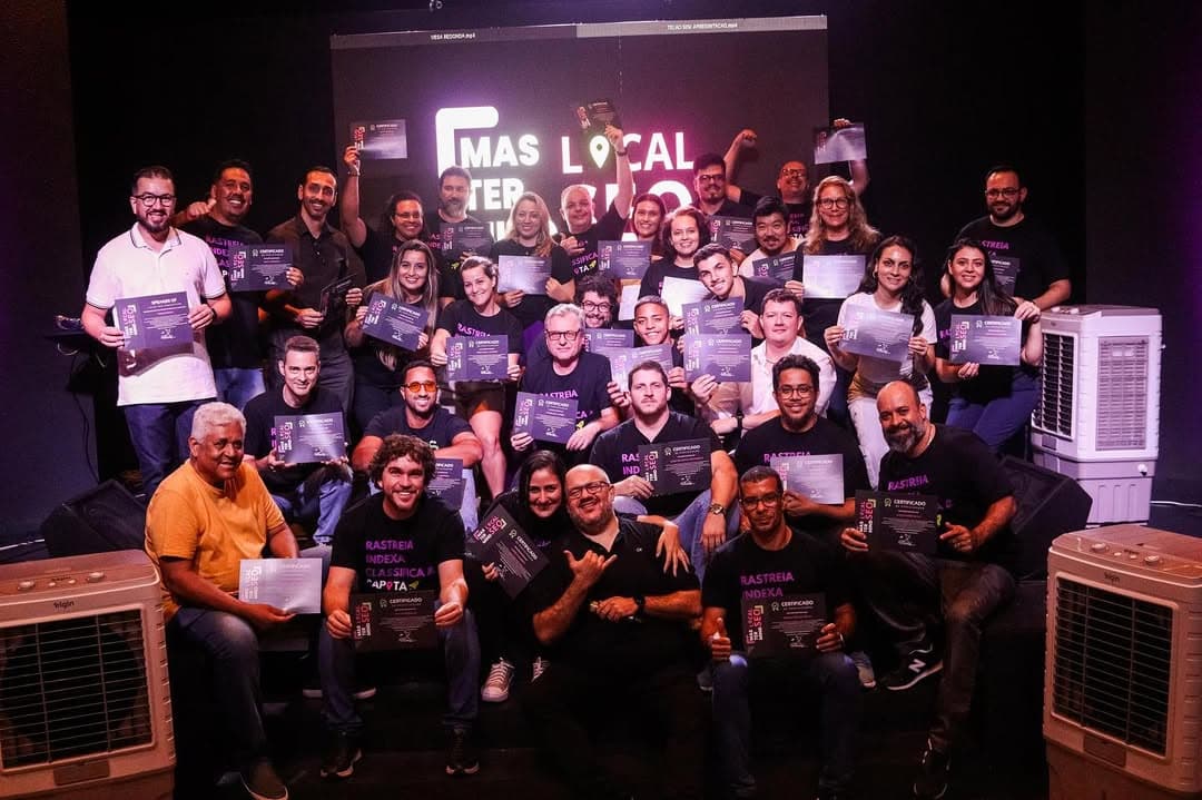 João Maurício no Mastermind Local SEO com Anderson Melo — formação avançada em SEO